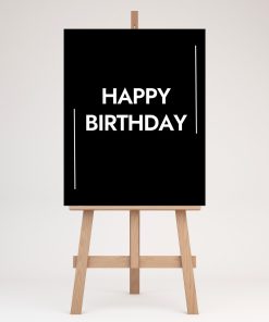 Happy Birthday Banner, Backdrop,Personalised Birthday Board, Birthday Party Sign