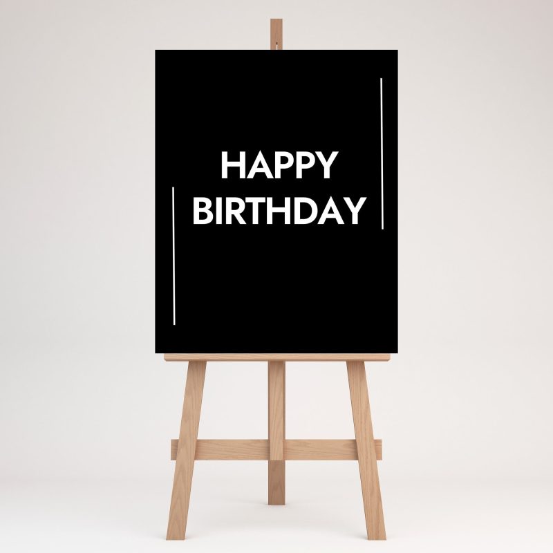 Happy Birthday Banner, Backdrop,Personalised Birthday Board, Birthday
