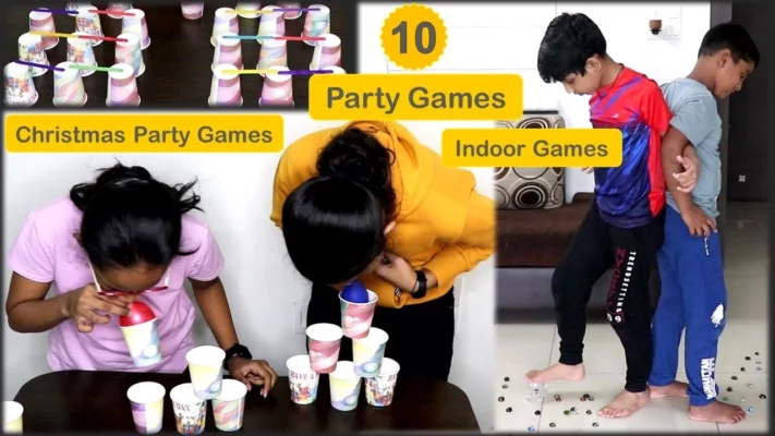What are some indoor party games?