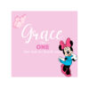 Minnie Mouse Pink Board With Butterfly