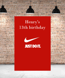Nike Sport themed Birthday Board