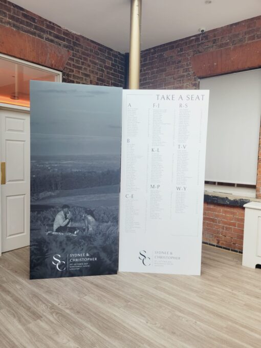 TRIO WEDDING BOARDS | WEDDING SEAT PLAN & PHOTO BOARD - Image 2