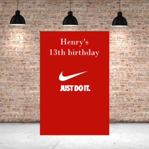 Nike Sport themed Birthday Board