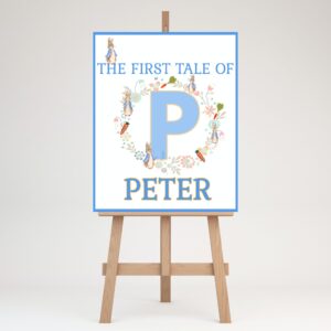 Peter Rabbit Backdrop, Banner, Poster, Sign, Board, Scene Setter, UK