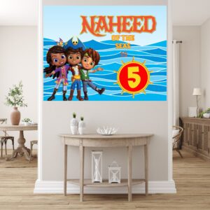 Santiago of the Seas Backdrop Banner Poster Sign Board Scene Setter Banner UK