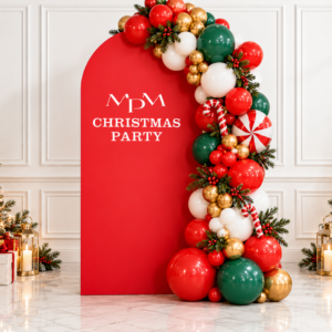 Christmas Party Backdrop